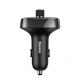 Baseus FM modulators T Shaped S-09 ar Bluetooth MP3 auto lādētāju, melns