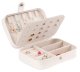 Juvelierizstrādājumu Kastīte Bižutērijas Organizators, Bēšs | Casket Organiser Jewellery Box
