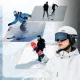 Slēpošanas un snovborda ķivere Qunature 10130003002 (54-58 cm) White