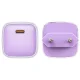 Acefast A53 GaN lādētājs USB-C PD 30W ar displeju, violets