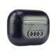Audi Leather Big Logo maciņš AirPods Pro 2, melns