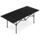 Складной туристический стол 120x55 см с сумкой, черный, MultiGarden