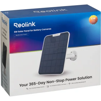 Reolink Solar Panel 2 6W Saules Panelis Kamerām Balts
