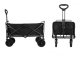 Collapsible Utility Wagon for Camping and Beach, 80L, Black