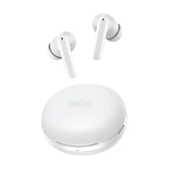 Austiņas TWS QCY T13 ANC2, ANC (baltas) | Earphones (white)