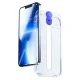 Aizsargstikls Joyroom Knight priekš iPhone 14 Plus ar montāžas komplektu JR-H11, caurspīdīgs
