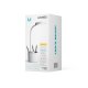 LED Desk Lamp 5W with Pen Holder & USB-C PURE FLB-20 ANGES, white