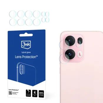3mk Lens Protection hibrīda kameras aizsargstikls priekš Oppo Reno 13 Pro