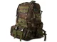 Tactical Military Backpack 48.5L with Detachable Pouches and MOLLE System, Dark Camo