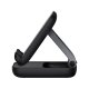 Galda statīvs telefonam Baseus Seashell Series Folding Stand, melns