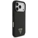 Guess Croco Triangle Logo MagSafe vāciņš iPhone 18 Pro un 17 Pro, melns