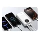 Portatīvais lādētājs Dudao K12Pro 22.5W PD 20000mAh USB-A, USB-C - balts | Powerbank White