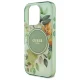 Guess iPhone 16 Pro Max Case IML Flower & Tonal Circle MagSafe, Green