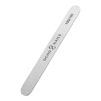 Ocho Nails taisna nagu vīle Slim 100/180, 10 gab.