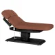 Elektriskā SPA kušete Sillon Relax, brūna ar tumša koka pamatni