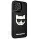Karl Lagerfeld чехол для iPhone 13 3D Rubber Choupette Черный