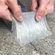 Butila līmlente ar alumīnija sietu 5m x 5cm, sudraba