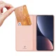 Atverams vāciņš Dux Ducis Skin Pro priekš Xiaomi 13 ar statīva funkciju, rozā