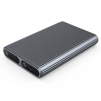Внешний корпус Orico AM2C3-2N для двух дисков M.2 NVMe USB-C 3.2 10Gb/s, серый