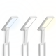 LTC LED Desk Lamp Rechargeable & Foldable, Touch Control with 3 Color Modes, 3000mAh, White