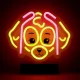 Paw Patrol Skye LED neona lampa ar statīvu OW-120546