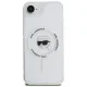 Karl Lagerfeld IML Metal Karl Head MagSafe vāciņš iPhone 16e, balts