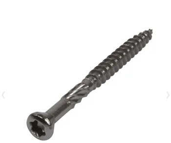 Terases dēļu stiprināšanas skrūves 4x40 mm
