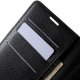 Huawei P10 2017 (VTR-L29) Litchi Texture Wallet Leather Mobile Phone Cover Case, Black | Vāks Maciņš Maks...