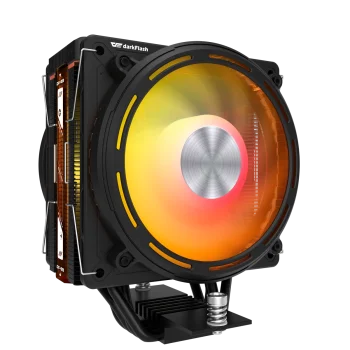 Активный кулер для процессора Darkflash E400 PLUS, черный