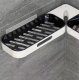 Sienas Plaukts Vannas Istabai un Virtuvei, Melns | Bathroom Shelf For Shower