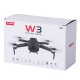 Saliekams Drons Kvadrokopters RC Syma W3 2,4 GHz, 5G, Wi-Fi, EIS 4K Кamera | Foldable Drone Quadcopter with Camera