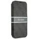 Чехол-книжка Guess 4G Stripe для iPhone 13 mini, серый