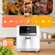 Berdsen BD-662 Karstā gaisa friteris 1700W 6.5L Balts