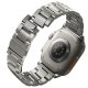 Uniq Osta Strap Case for Apple Watch 42/44/45/ 49mm Series 1/2/3/4/5/6/7/8/SE/SE2/Ultra Stainless Steel Silver/Titanium...