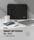 Ringke Smart Zip Pouch līdz 13\" klēpjdatoram ar statīvu - bēšs | laptop bag waterproof case a up to with stand...