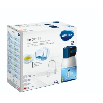 Фильтр для воды Brita mypure P1 с дополнительным краном и картриджем P...