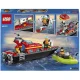Lego City 60373 Fire Rescue Boat ugunsdzēsēju laiva