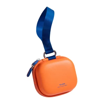 Telesin DisAdv EVA universāls mini transportēšanas maciņš kamerām, oranžs
