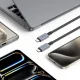 Tech-Protect UltraBoost Max USB-C 4.0 kabelis 240W 2m - pelēks