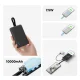 Magnētiskā ārējā baterija Cuktech CP132ML 10000mAh Balta