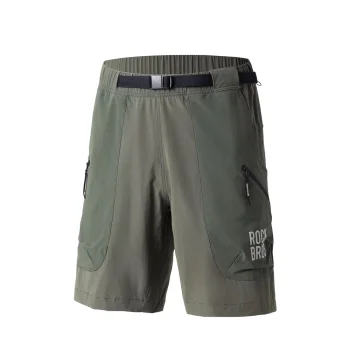Rockbros YDDK015 sporta šorti ar jostu, izmērs M, zaļi