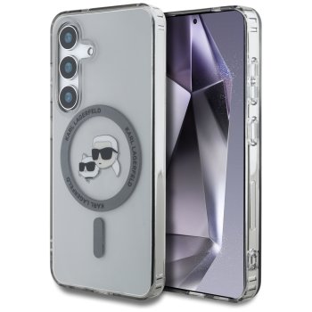 Чехол Karl Lagerfeld Karl & Choupette MagSafe для Samsung Galaxy S25, Черный