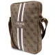 Сумка Guess для планшета 10\" 4G Stripes, коричневая