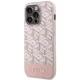 Чехол Guess для iPhone 14 Pro GCube Stripes MagSafe, розовый