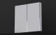 Smart Touch Light Switch Avatto TS60-EU-W2 2-Gang ZigBee White