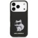 MagSafe Vāciņš Karl Lagerfeld iPhone 17 Pro Aquarelle Choupette Melns | Phone Case Cover
