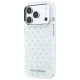 Karl Lagerfeld IML Rhinestones Allover vāciņš iPhone 17 / 18 Pro Max, balts