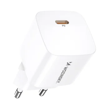 Сетевое зарядное устройство Wozinsky CMWCS USB-C PD 20W, белое