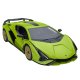 Радиоуправляемая машина конструктор Rastar 97400 Lamborghini Sian 1:18, зеленый