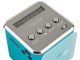 Wireless Mini Speaker with FM Radio and Bluetooth 5.0, Blue